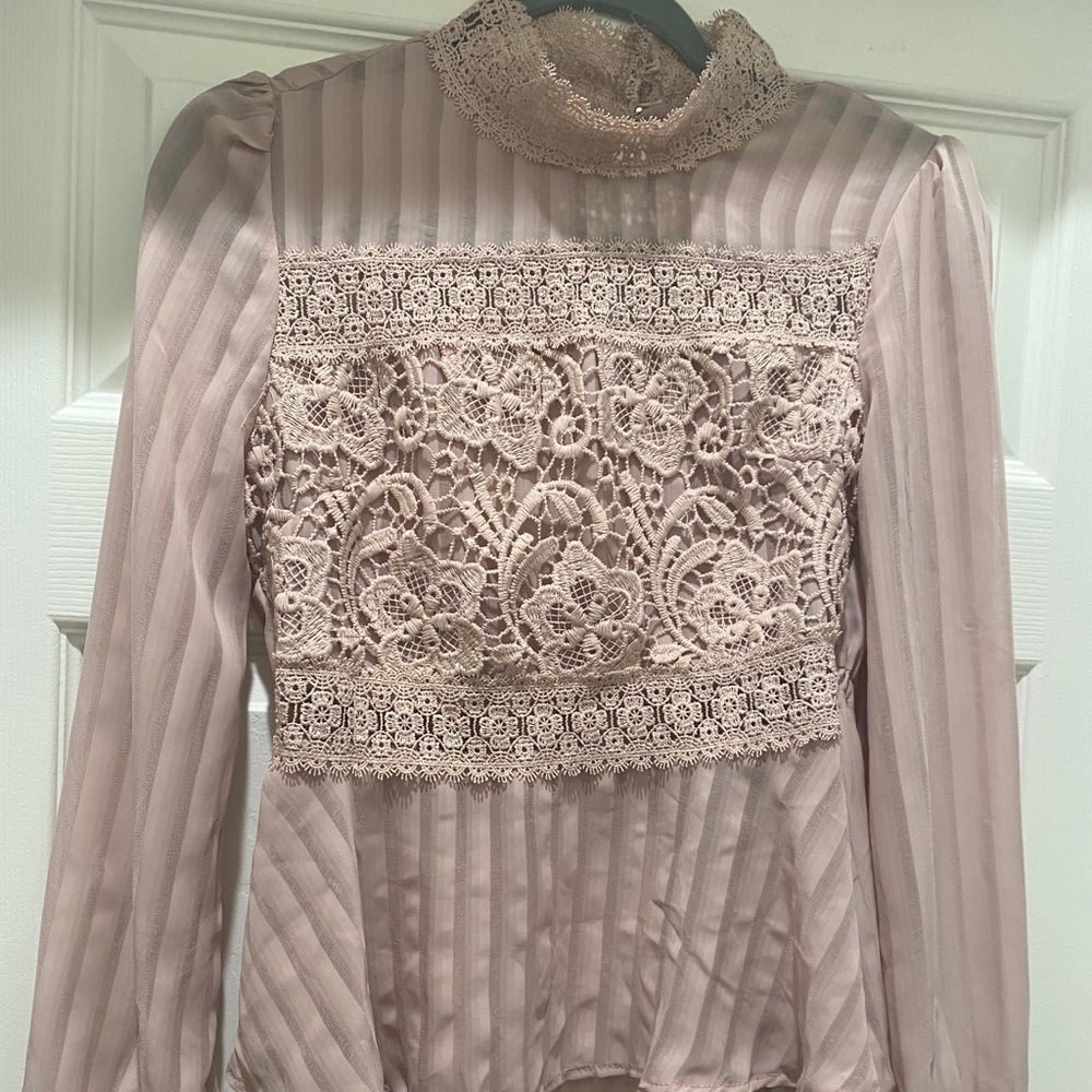 Turtle neck blouse